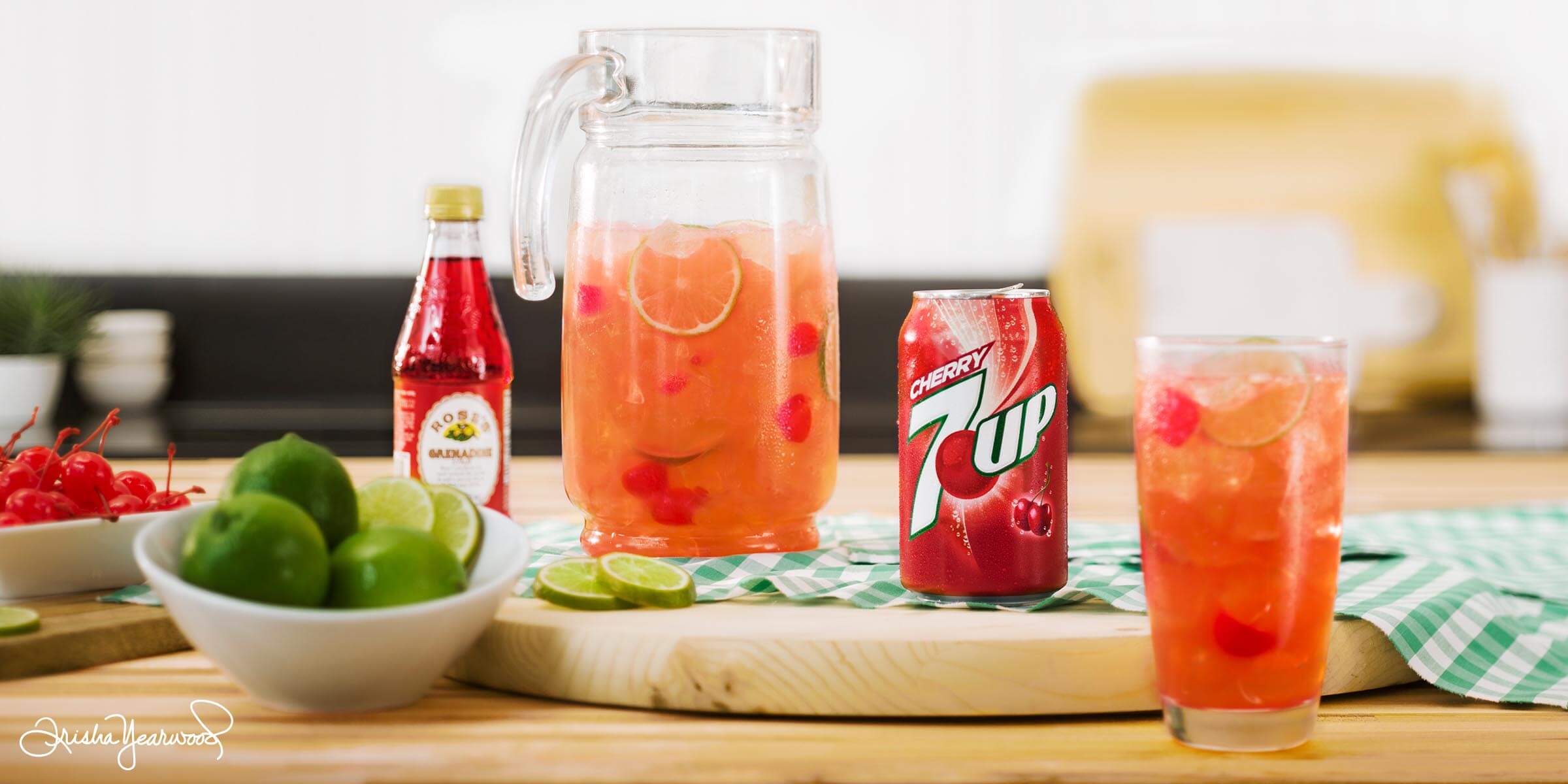 Vodka Limeade Punch - Crazy for Crust